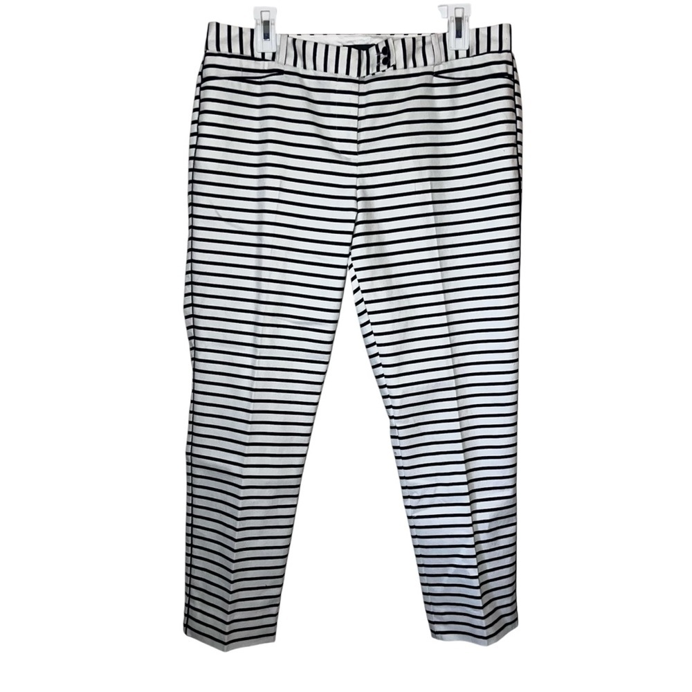 The Limited Striped Ankle Pants Size 12 NWT